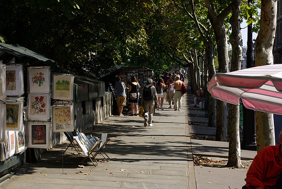 More Vendors along the Seine -- Paris