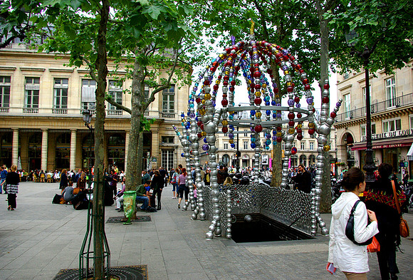 Metro Station Palais Royal - Musee du Louvre -- Paris